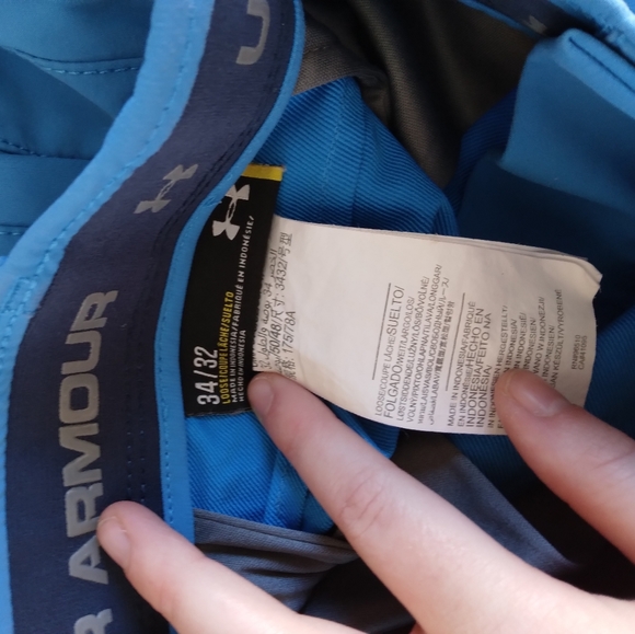 Under Armour blue pants 34/32 - Picture 3 of 3